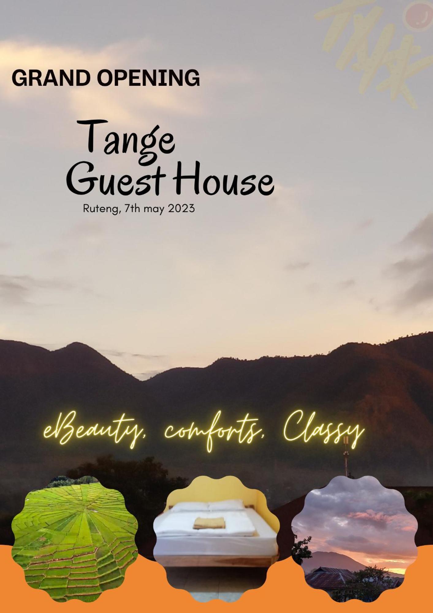 Tange Guest House Ruteng Εξωτερικό φωτογραφία